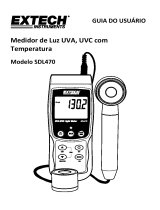 Extech Instruments SDL470 Manual do usuário