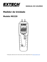 Extech Instruments MO220 Manual do usuário