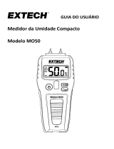 Extech Instruments MO50 Manual do usuário