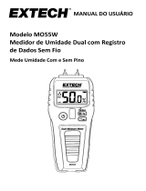 Extech Instruments MO55W Manual do usuário