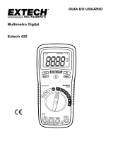 Extech Instruments EX420 Manual do usuário