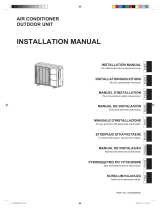 Fujitsu ROG24LFCC Guia de instalação