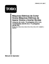 Toro 12" Electric Trimmer Manual do usuário