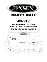 ASA Electronics JHD910 Manual do usuário