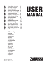Zanussi ZRG11600WA Manual do usuário