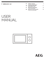 AEG MBK2051-M Manual do usuário