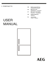 AEG RCB73421TX Manual do usuário