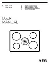 AEG IDE84243IB Manual do usuário