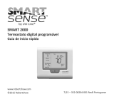 Robertshaw SMART 2000 Digital Programmable Thermostat Guia rápido