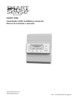 Robertshaw SMART 4000 Commercial Multi-stage HVAC Controller Manual do usuário