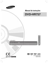Samsung DVD-HR757 Manual do usuário