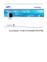 Samsung 171T Manual do usuário