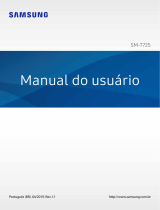 Samsung SM-T725 Manual do usuário