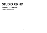 Blu Studio X9 HD Manual do proprietário