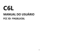 Blu C6L Manual do proprietário