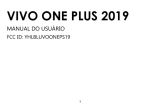Blu Vivo One Plus 2019 Manual do proprietário