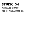 Blu Studio G4 Manual do proprietário