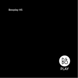 Bang & Olufsen BeoPlay H5 Black Manual do usuário