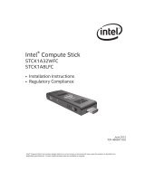 Intel Compute Stick STCK1A32WFC Manual do usuário