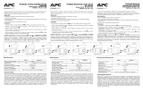 APC PM1WB-RS Manual do usuário