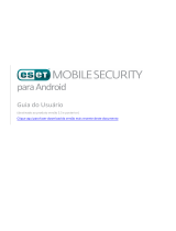 ESET Mobile Security for Android Guia de usuario