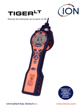 Ion Science Tiger LT handheld VOC detector Manual do usuário