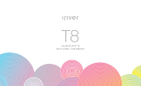 iRiver T8 Manual do usuário