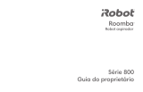 iRobot Wi-Fi Connected Roomba® 800 Series Manual do proprietário