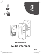 Castorama Ensemble interphone audio filaire Blyss Inday Manual do usuário