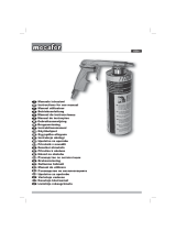 Mecafer Pistolet projection + cartouche insonorisant Guia de usuario