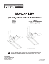 Pro-Lift T-5500 Manual do usuário