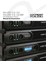 Crest Audio Pro-LITE 2.0 DSP Manual do usuário
