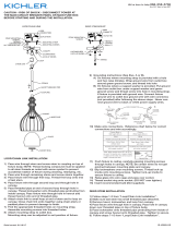 Kichler Lighting 43869BK Manual do usuário