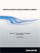 Christie LW651i-D Manual do usuário