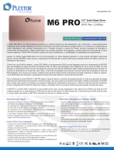 Plextor M6 PRO (M6P) Ficha de dados
