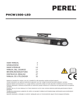 Perel PHCW1500-LED Manual do usuário