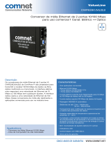Comnet CWFE2SC2 Series Ficha de dados