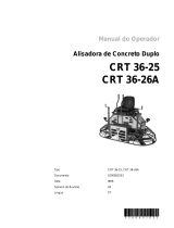 Wacker Neuson CRT36-26A Manual do usuário