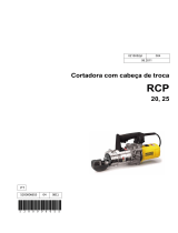 Wacker Neuson RCP-25/120 Manual do usuário