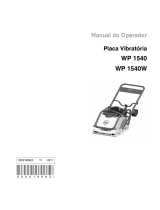 Wacker Neuson WP1540 Manual do usuário