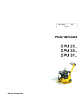 Wacker Neuson DPU 3760Hets Manual do usuário