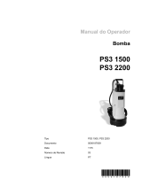Wacker Neuson PS31500 Manual do usuário