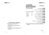 Mitsubishi Heavy Industries SRK45ZSP-W Manual do usuário