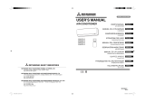 Mitsubishi Heavy Industries SRK20ZSX-S Manual do usuário