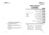 Mitsubishi Heavy Industries SRK100ZR-S Manual do usuário