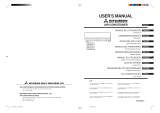 Mitsubishi Heavy Industries SRK60ZJX-S2 Manual do usuário