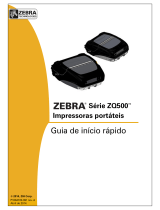 Zebra ZQ500 Guia rápido