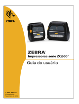 Zebra ZQ500 Manual do proprietário
