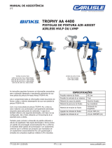 Binks Trophy AA1600 & AA4400 Manual do usuário