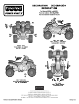 Power Wheels Kawasaki KFX Instruction Sheet